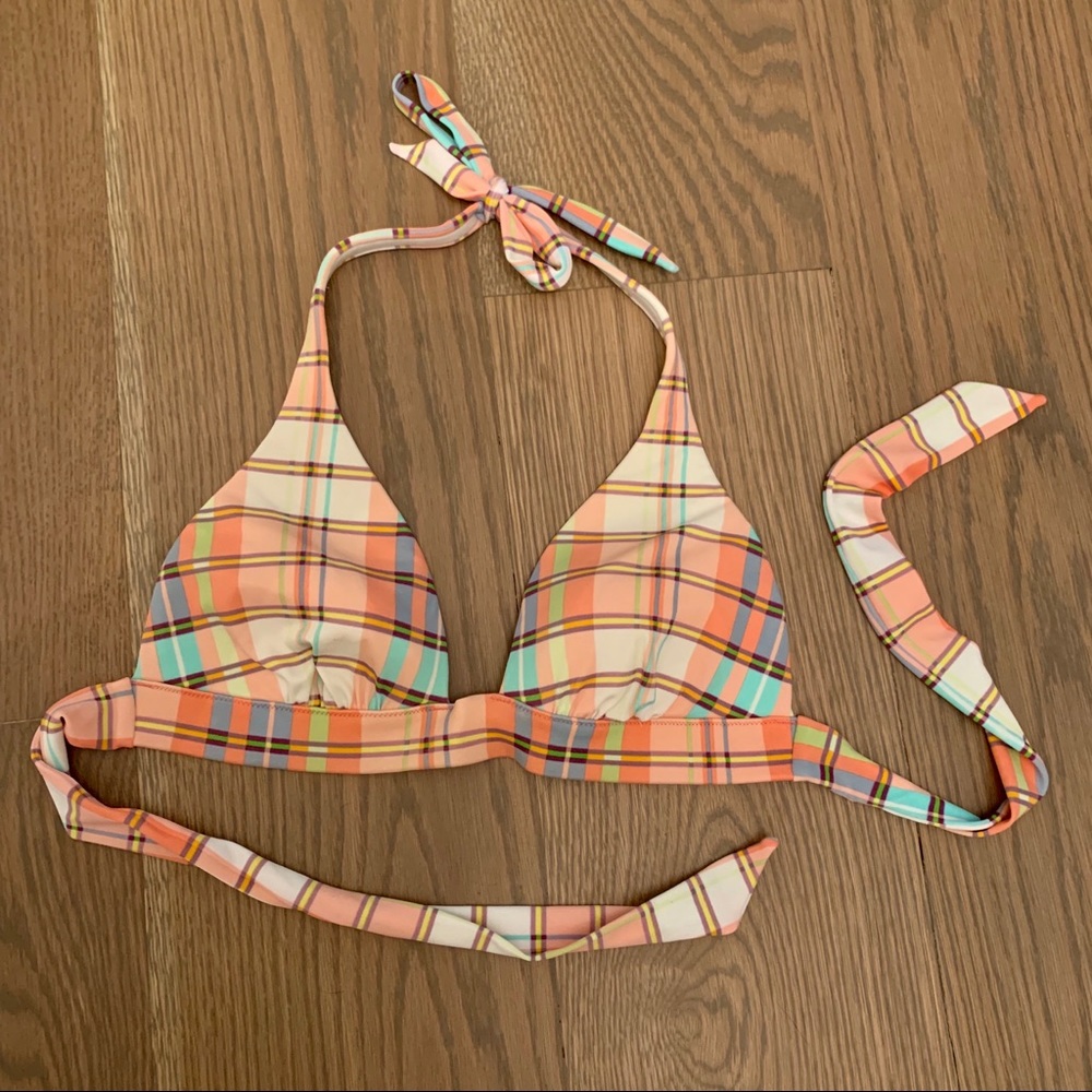 Victoria’s Secret Plaid Bikini Top👙